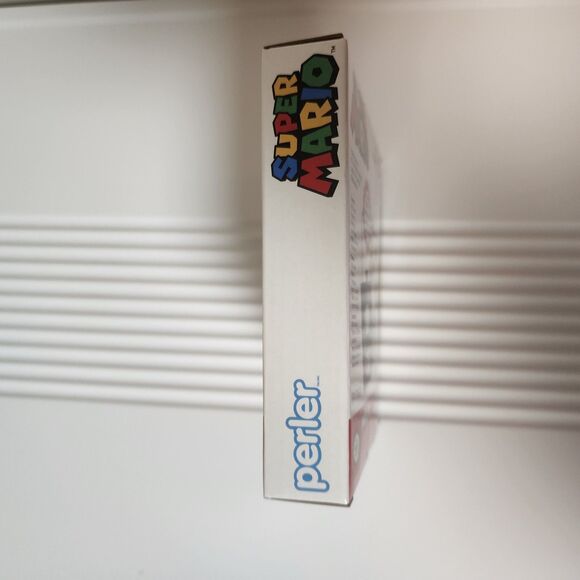 Perler Fused Bead Kit Super Mario 1007 pc Makes 4 Hanging Ornaments New & Sealed - Picture 2 of 6